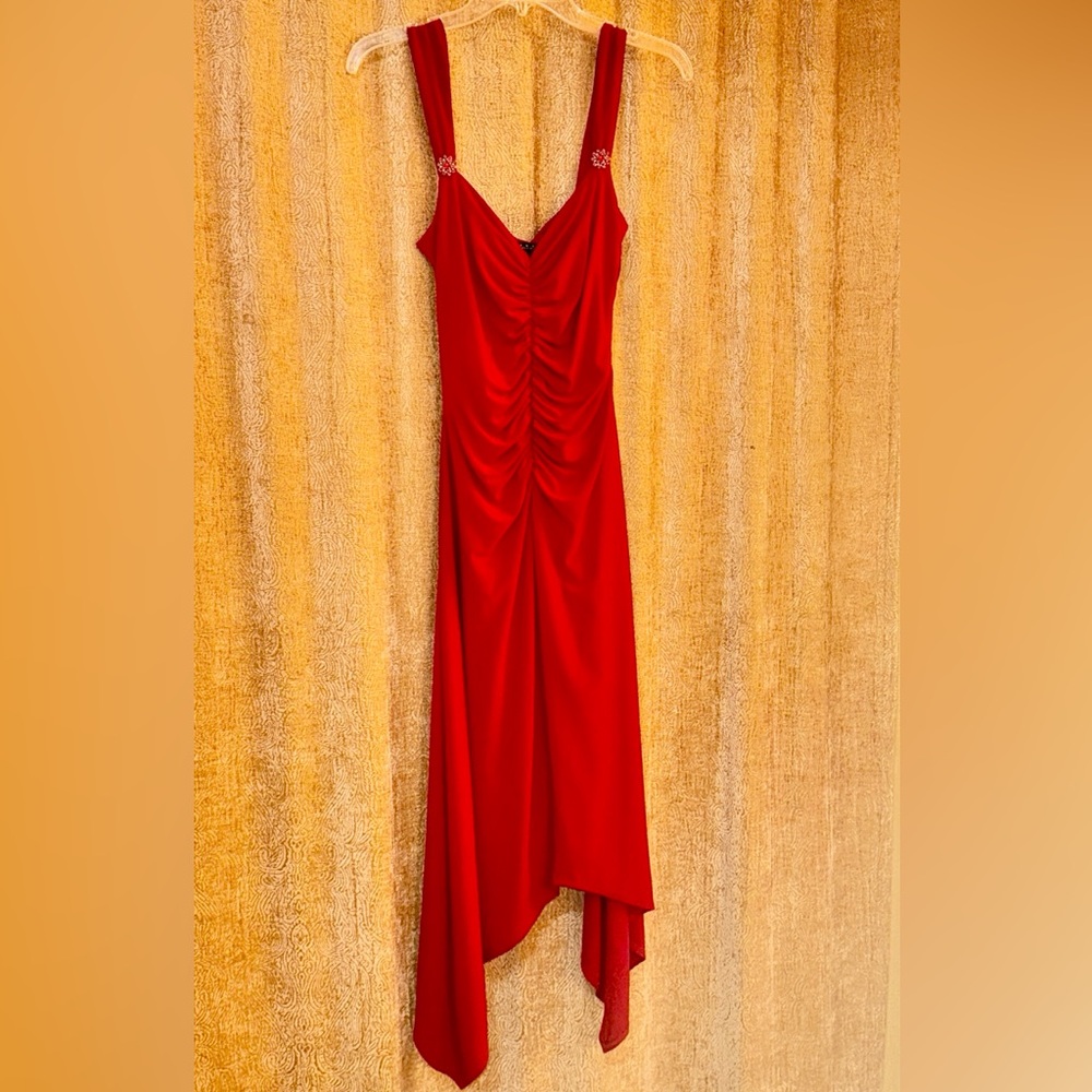 Laundry By Shelli Segal Vibrant Red Dress